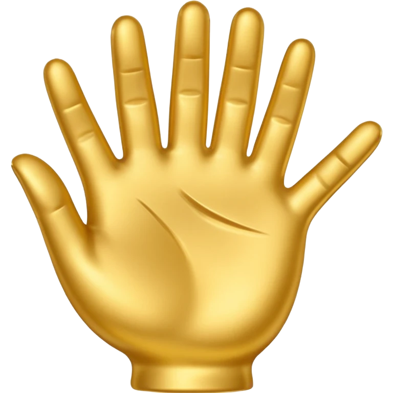 call hand emoji with hands in golden color emoji