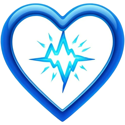 ECR plasma heart shaped emoji