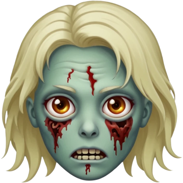 Faça um emoji de zumbi que se pareça comigo. emoji