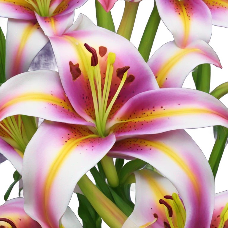 stargazer lily emoji