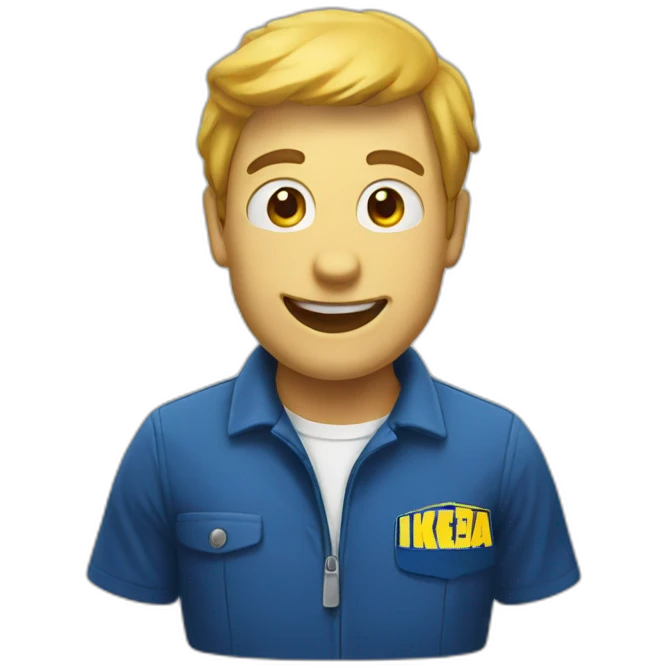 Ikea shark emoji