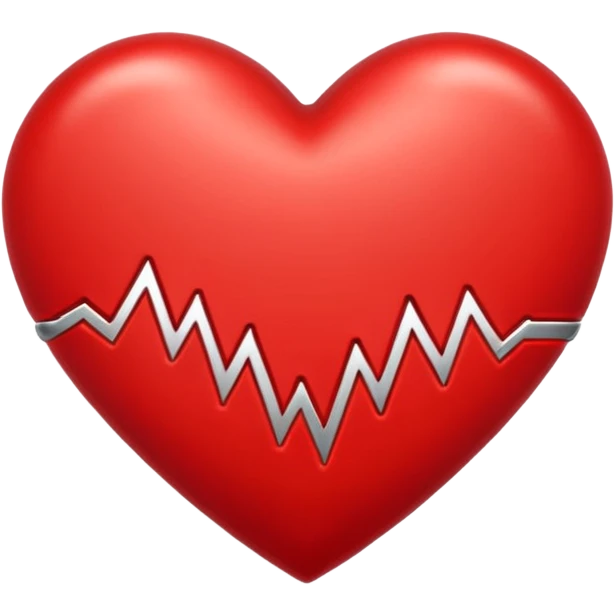 heart with a zigzag outline emoji