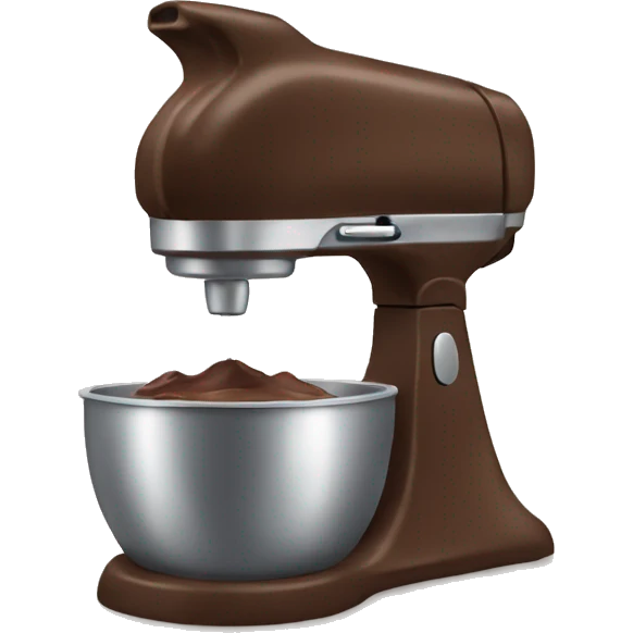 chocolate mixer emoji