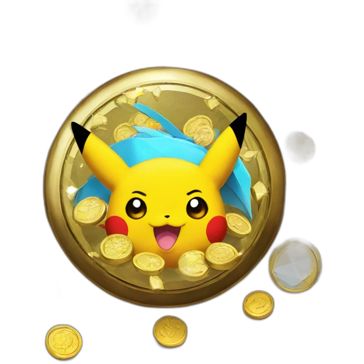 Pokemon Game Case Random Prizes Coins Diamonds PokeDollars emoji