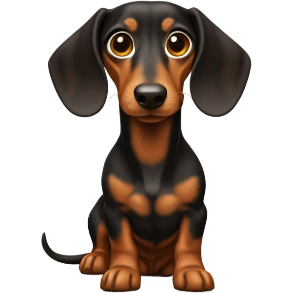 mini dachshund  emoji