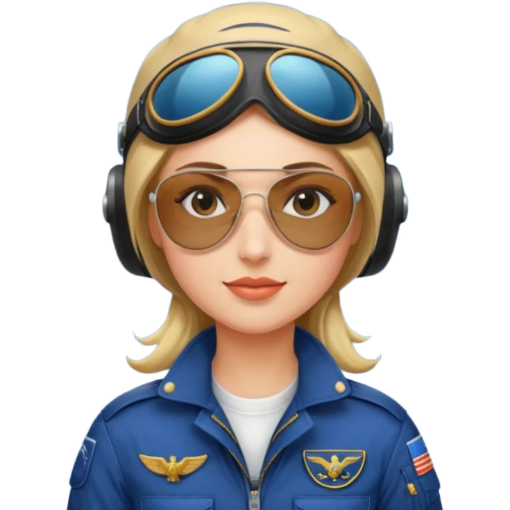 Pilot Woman emoji