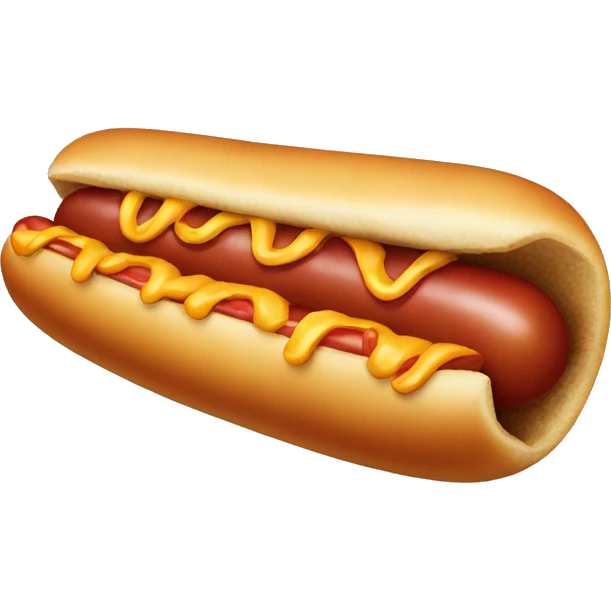 A huge hotdog emoji