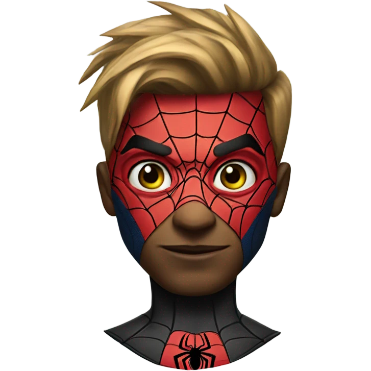 punk spider man emoji