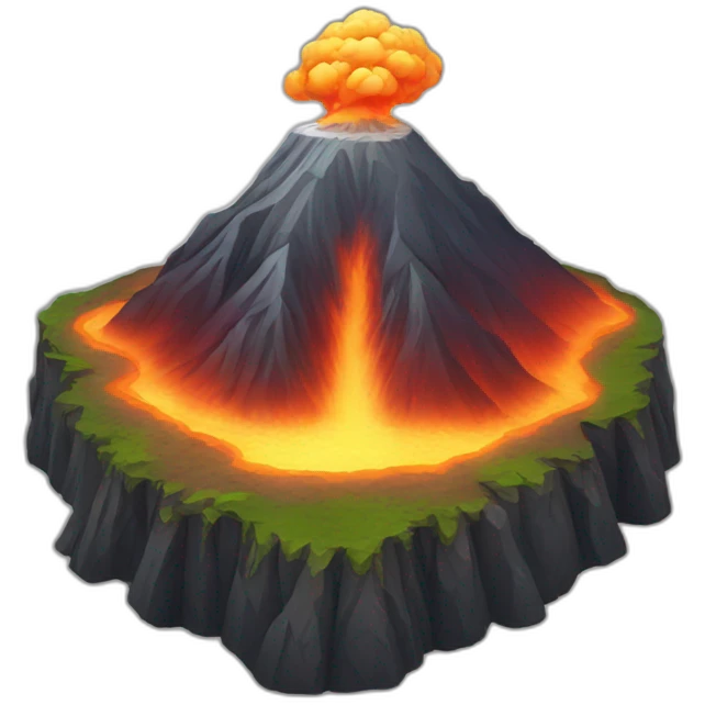 Volcán  emoji