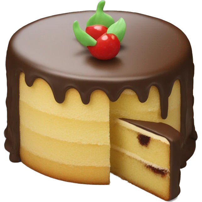 San Sebastian Cake emoji