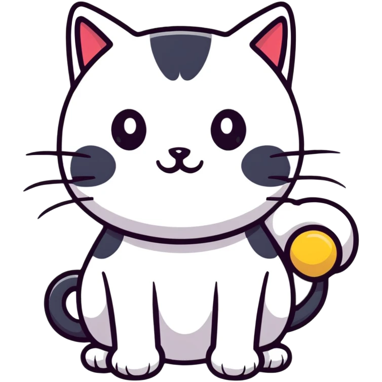 Cat with star eyes emoji