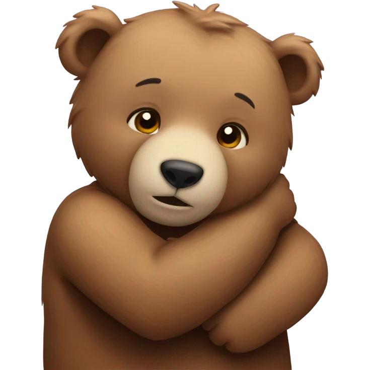 bears hugging  emoji