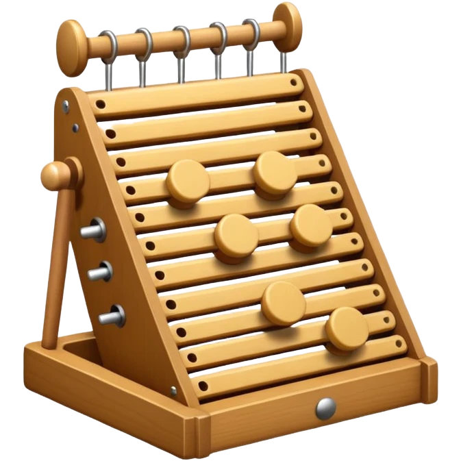 wooden glockenspiel instrument emoji