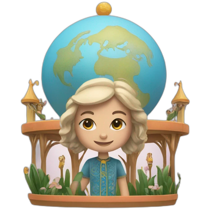 Its a small World emoji