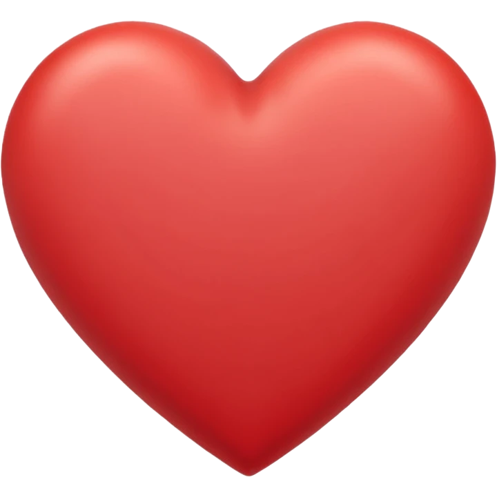 Make a pastel red heart emoji