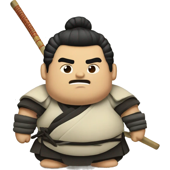 sumo  samurai emoji