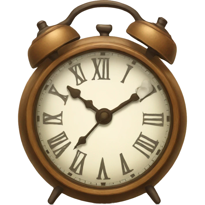 Clock that tea emoji