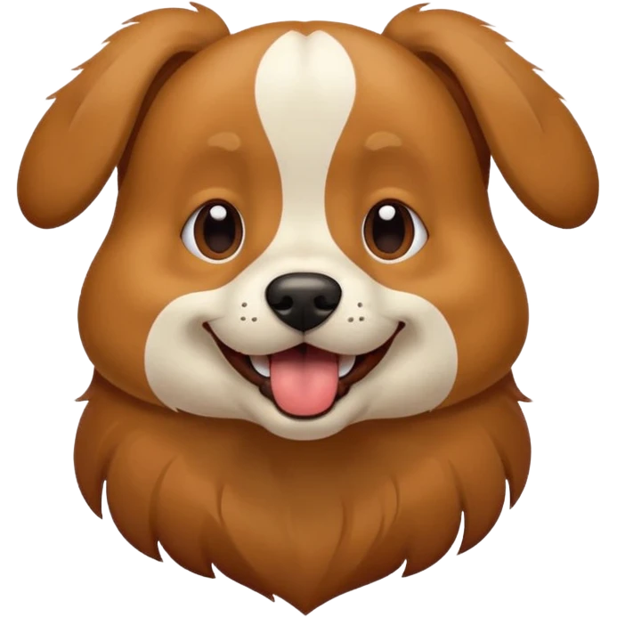 Dog that pants emoji