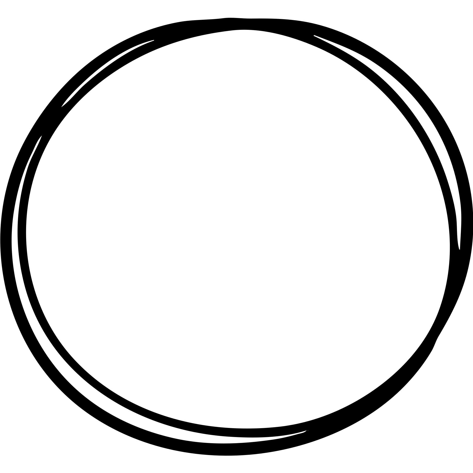 Empty circle, void, symbol representing nothing or emptiness emoji