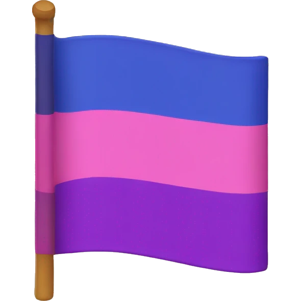 bisexual flag emoji