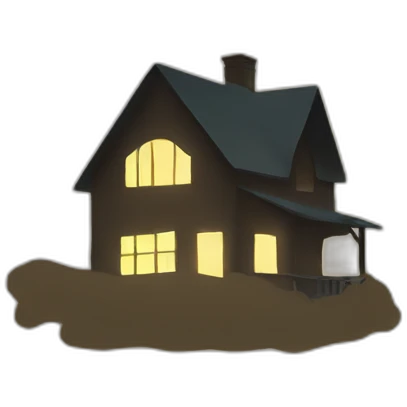 house silhouette emoji