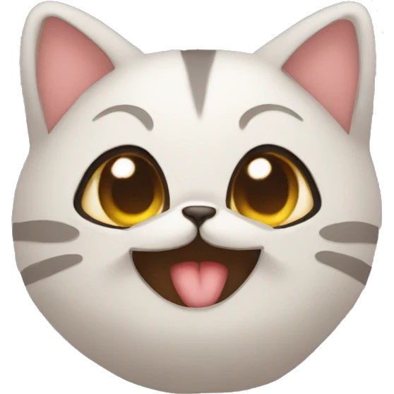 Kot mit herz emoji