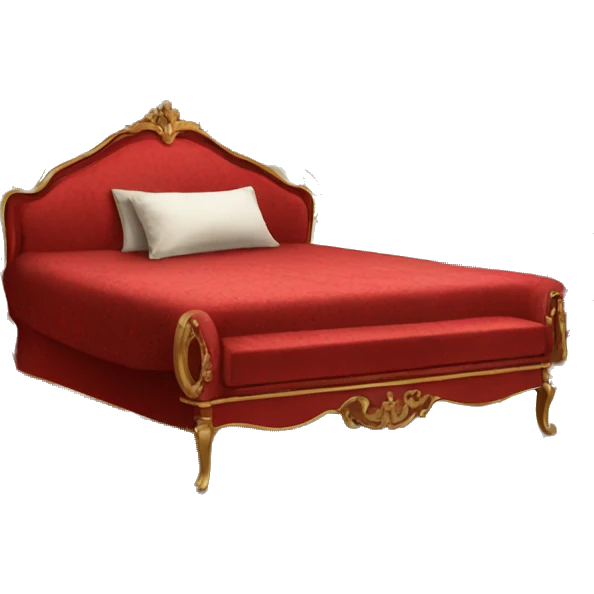 Royal red French furniture emoji