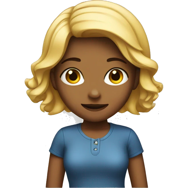a girl emoji