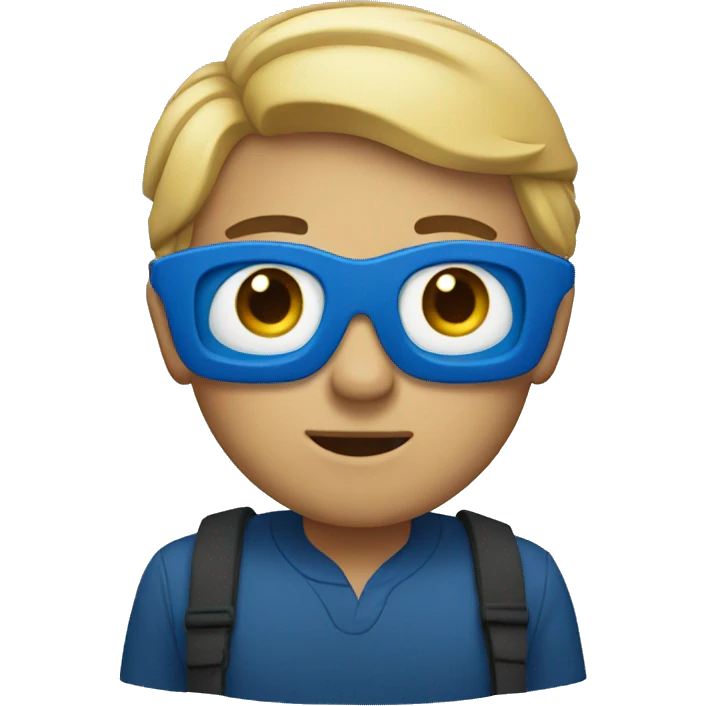 blue emoji emoji