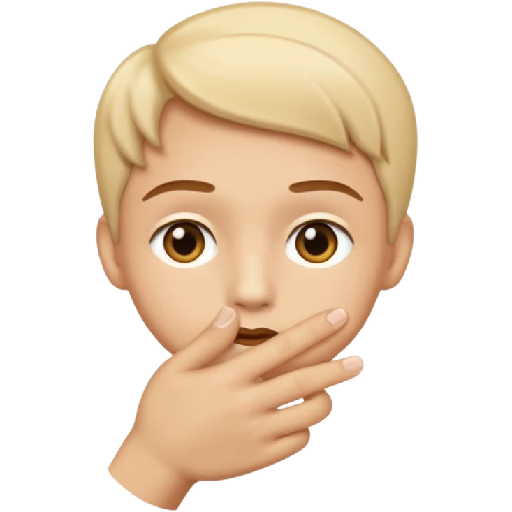 The hand of shushing emoji 🤫  emoji