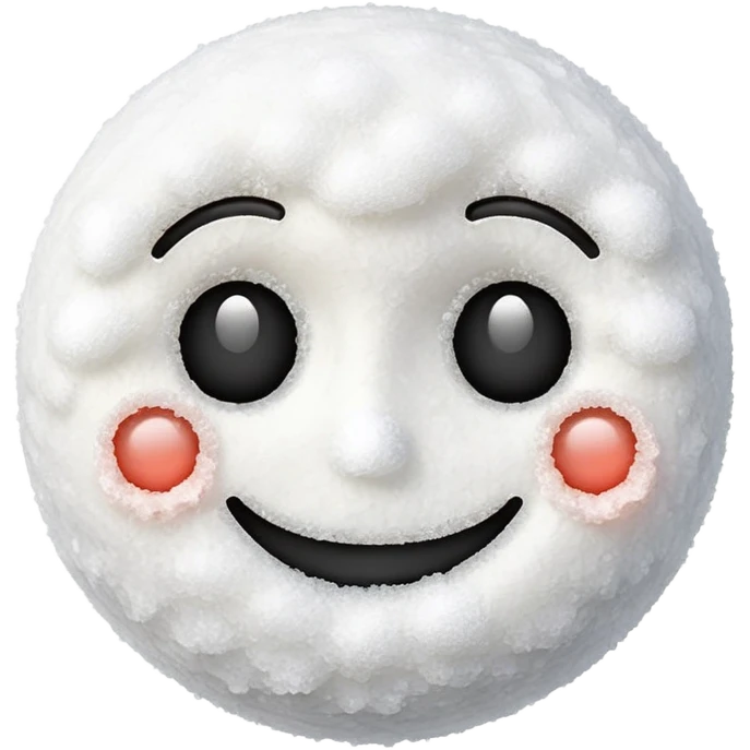 happy face emoji with pile of salt emoji