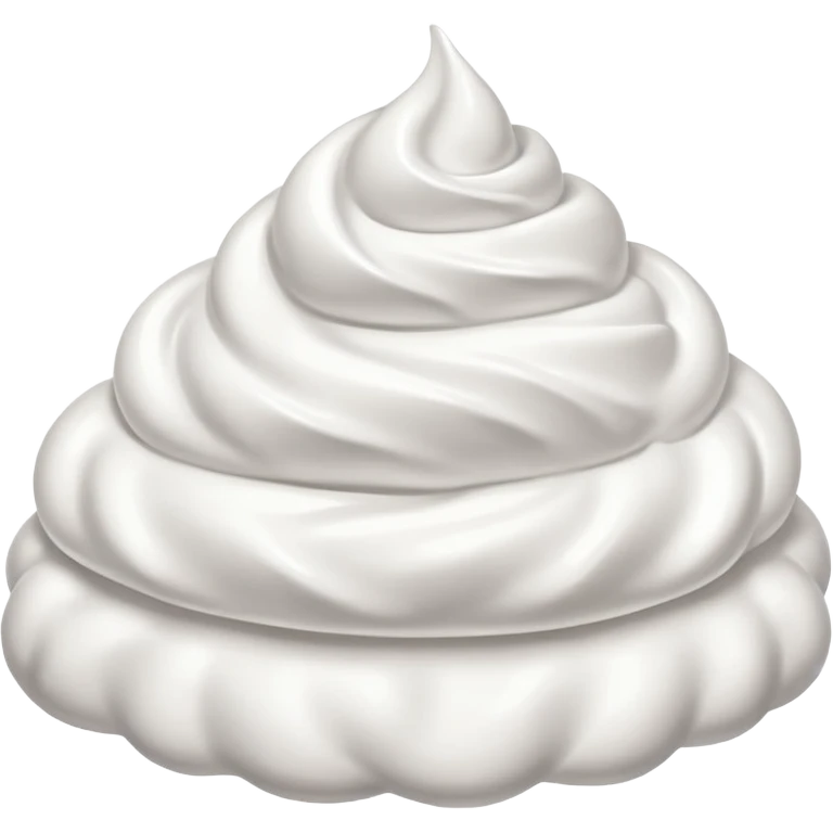 A lot of cream in butt emoji