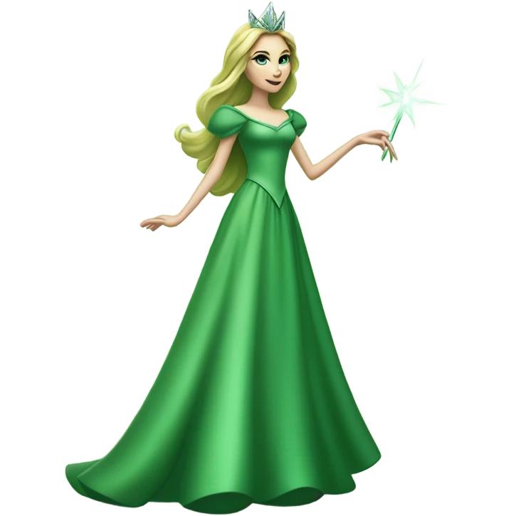 Glinda evil Elpba good emoji