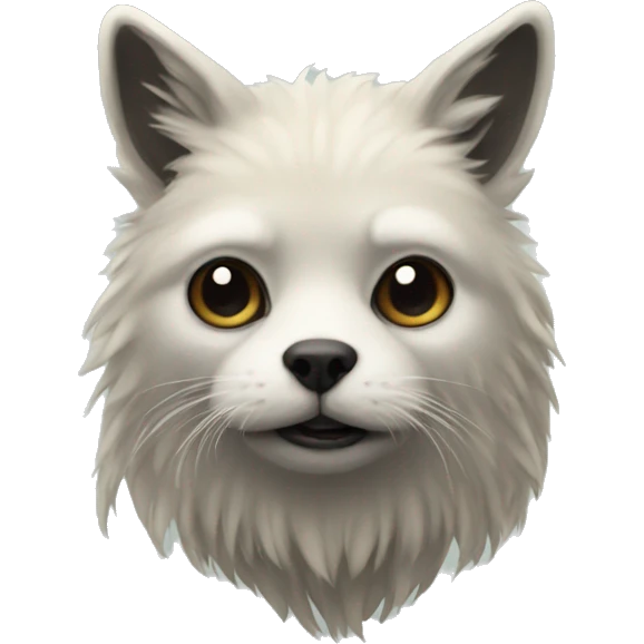realistic animal in solitude emoji