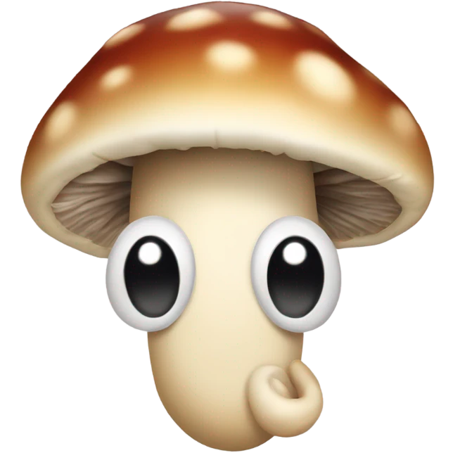 mushroom smile emoji