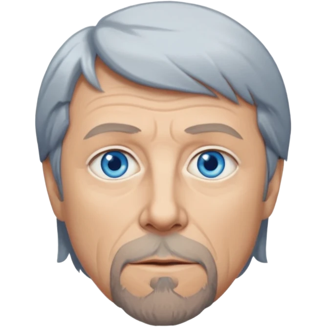 Bjorn Ulvaeus with blue eyes emoji