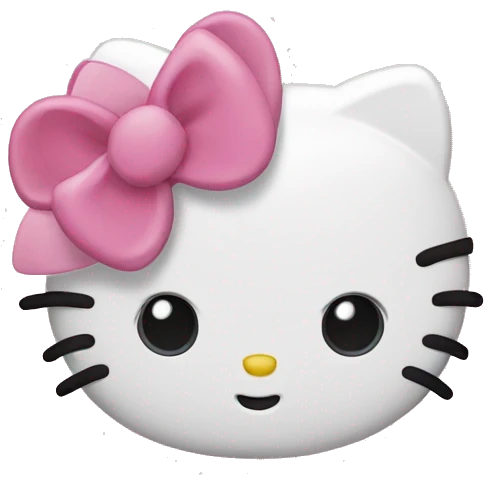 Hello kitty  emoji
