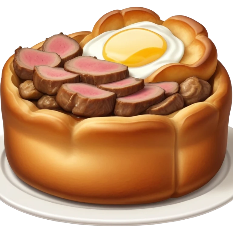Roast beef and Yorkshire pudding  emoji