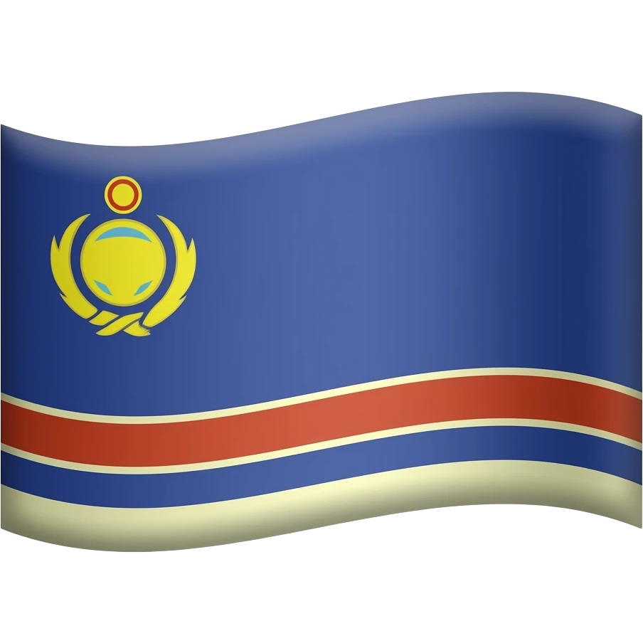 Flag of Tuva emoji