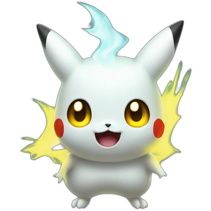 Ghost pikatchu emoji