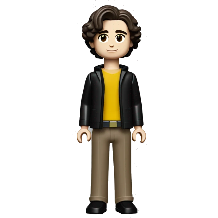 TIMOTHÉE CHALAMET lego full body emoji