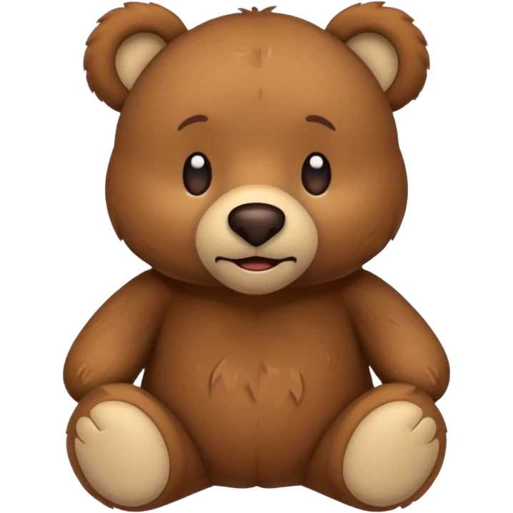 emoji brown bear emoji