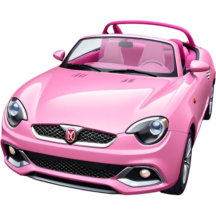 Mg Car with pink interior  emoji