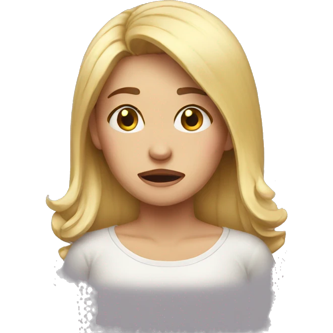 woman is crying emoji