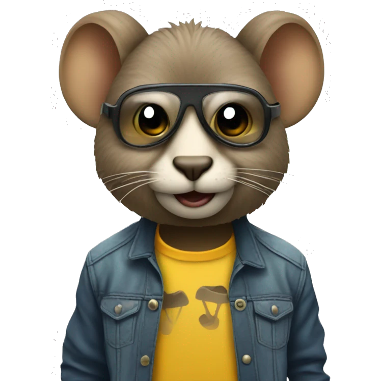 Ardilla dj emoji