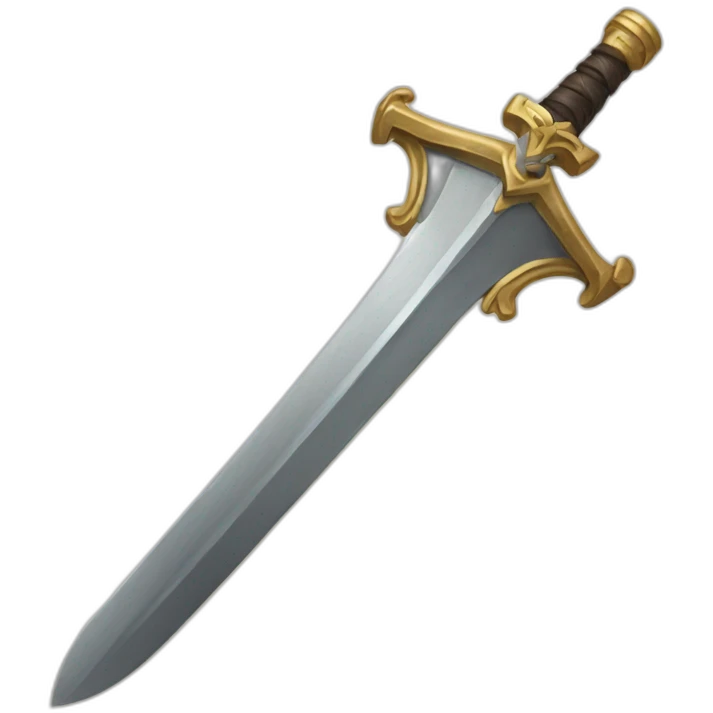 Double cross sword emoji