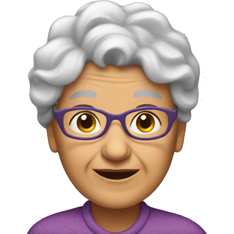 grandma emoji