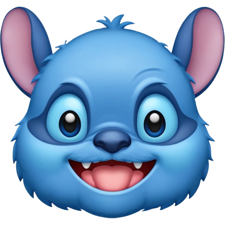 Stitch as a cute emoji emoji