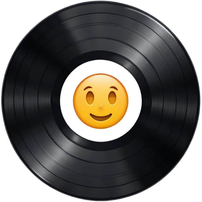 A vynil  emoji
