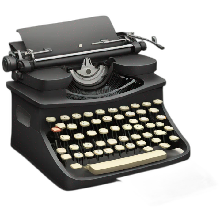 typewriter emoji